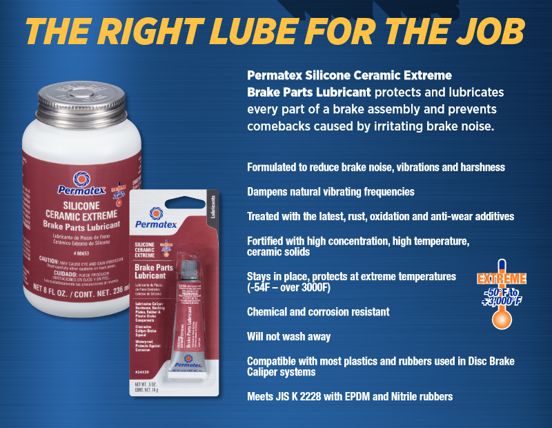 Permatex SILICONE CERAMIC EXTREME BRAKE Parts Lubricant eBay