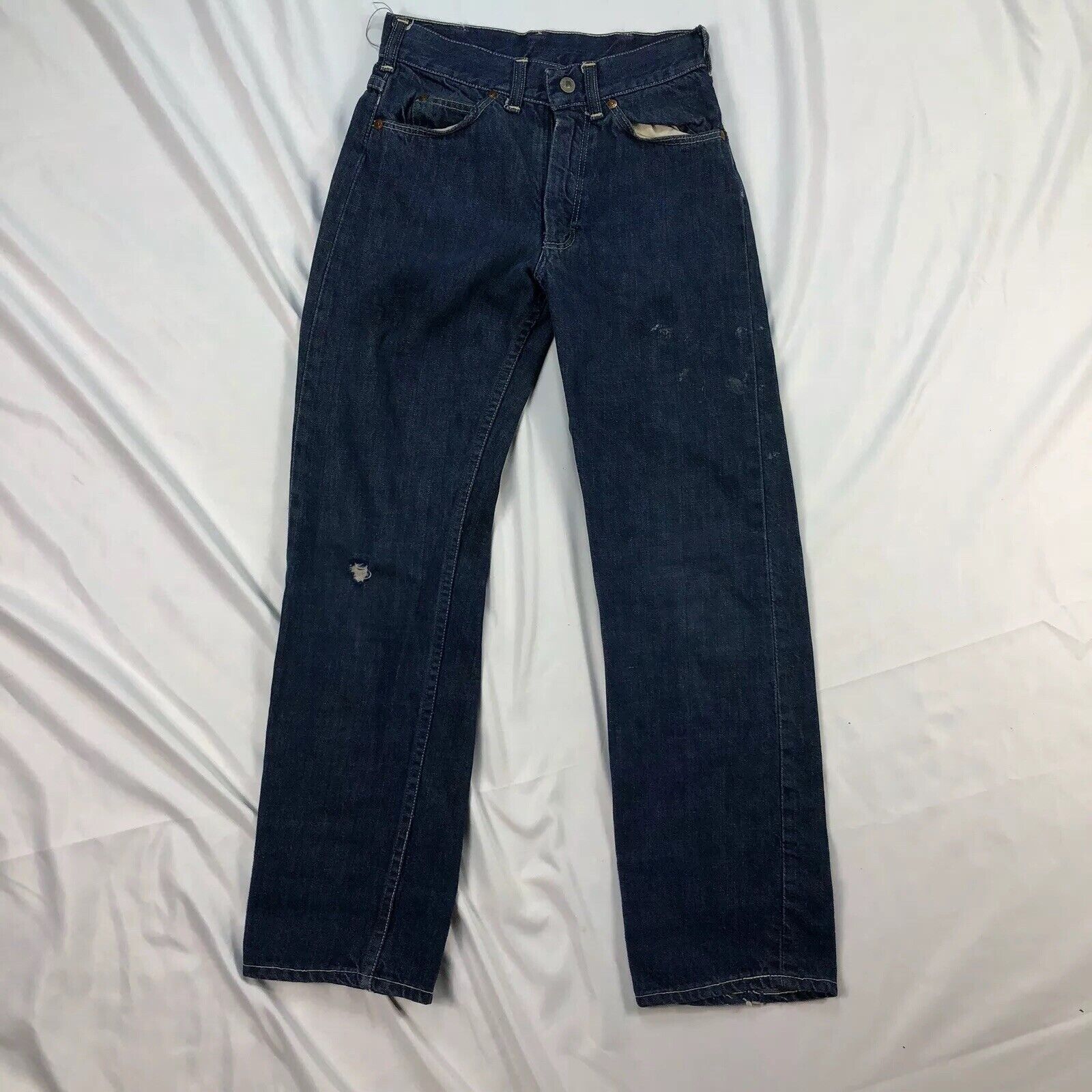 1950s Vintage Jc Penny Foremost Denim Jeans 25x28 Small