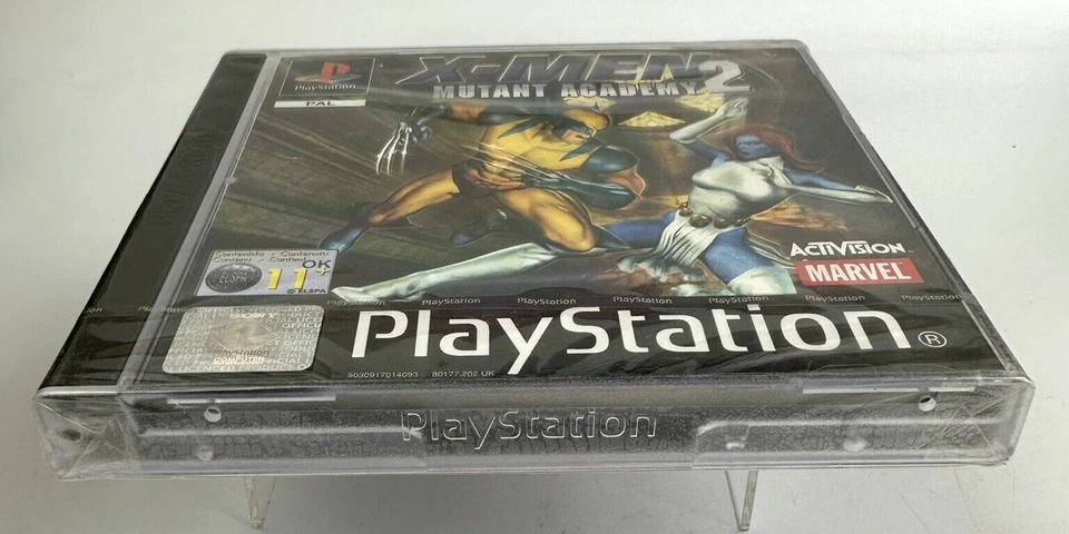 PS1 X-Men: Mutant Academy 2, New And Factory Sealed - Image 3 of 4