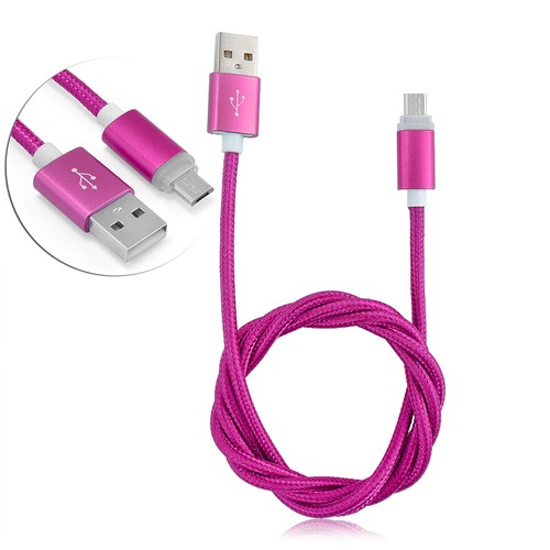 2.1A Micro USB Sync Data Adapter Charging Charger LED Cable For Andriod Phones - Picture 12 of 15