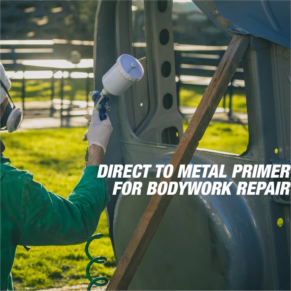 Superficie de imprimación de uretano 2K todo en uno directo al metal (4:1) y kit activador Foto 3 de 4