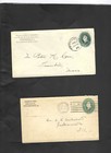 USA-1900 ISH-ENTIRES-ADVERTS-2 C GREEN-CANCELS-LOT OF 18-U-FAULTY -F--#521 — photo 5