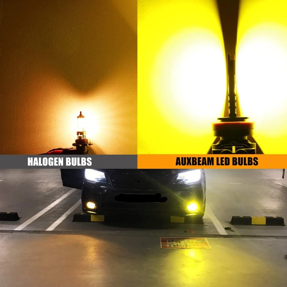 Faros LED altos/bajos + luces antiniebla 3K AUXBEAM Canbus 6K para Dodge Charger 2006-2009 Foto 3 de 4