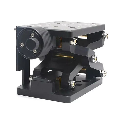 Precision Z-Axis Lifting Table 120x80MM Manual Fine-Tuning Platform Stroke 60MM - Picture 5 of 6
