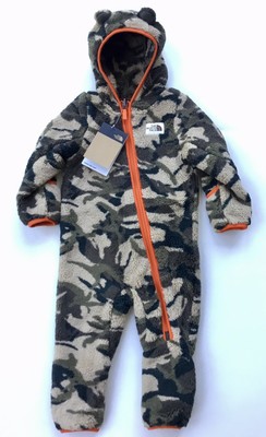 HOODED FLEECE CAMO SUIT 