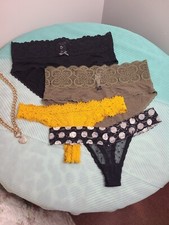 NWOT Aerie 4pk Panties Bundle Size XS - Boy Briefs  Thongs