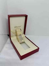Amazing Gold plated Collectable Vintage gas lighter old school in a box