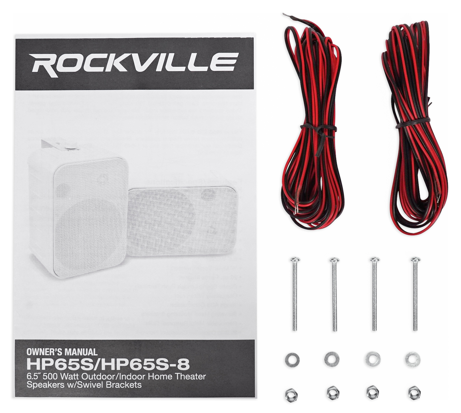 6 Морские коробчатые колонки Rockville HP65S-8 65 с поворотным кронштейном для лодок