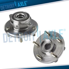 Pair (2) Front Wheel Bearing and Hub Assembly for 2009-2020 Dodge Journey 5 Lugs