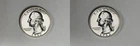 1962 + 1963 25C US Silver Proof Washington Quarter Two Coin Lot