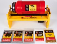 25 lb Rock Tumbler w Grit Kit MJR TUMBLERS AWARDED BEST HIGH END TUMBLER of 2019