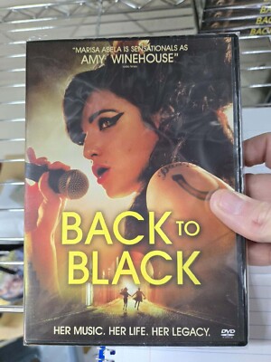 Back to Black DVD (2024) Brand New & Sealed Marisa Abela