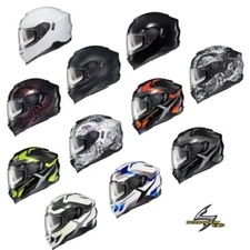 Scorpion Exo-T520 Street Motorcycle Full Face Helmet - Pick Size & Color