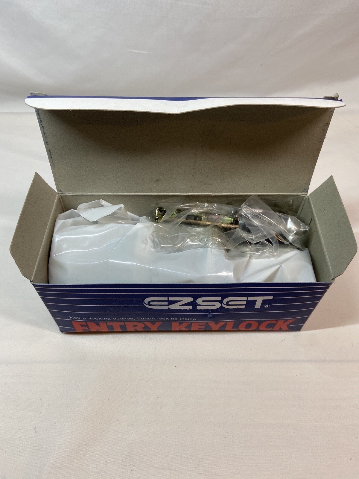 EZSET Entry Keylock Keyed Entry Door Knob Handle Stainless Steel eBay
