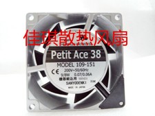 1pcs SANYO 109-151 AC200V 80  80  38MM aluminum frame AC fan