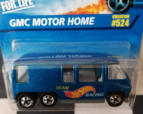 1997 Hot Wheels GMC Motor Home Team Racing Long Card Collector No #524 - Picture 3 of 9