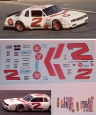 Rodney Combs 2 Gunk 1986 Chevy Monte Carlo Ss 124th Scale Decals Lobographix