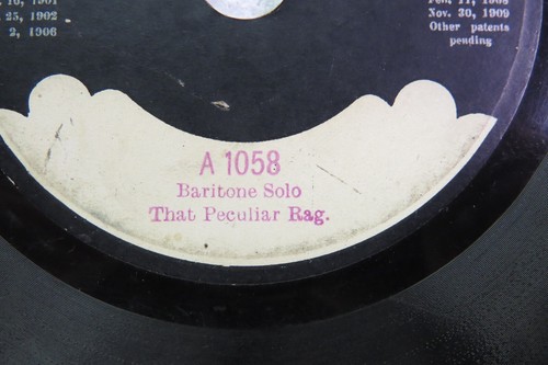 Ed Morton - STANDARD DISC A1058 - That Peculiar Rag & That Mysterious Rag - Picture 2 of 6