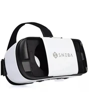 WapSter Vr Headset, Sneba White Virtual Reality, Headset VR Glasses