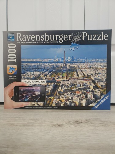Ravensburger “Over Rooftops Of Paris” 1000 Piece Jigsaw Puzzle. - Picture 2 of 5