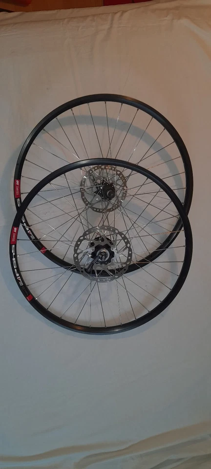 Laufradsatz DT Swiss 545d, 26", Deore XT, Nabendynamo, mit Bremsscheiben - Bild 4 von 4