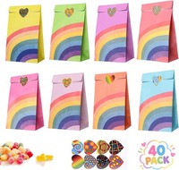 GeschenktüTen 40 StüCk 23,5X11,5X8Cm FüR Kindergeburtstag Party Deko
