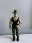 Sgt. Slaughter V2 w/ Original Baton - G.I. Joe 1986 Hasbro Vintage Action Figure
