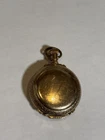 ANTIQUE 18s GOLD FILLED ENGRAVED BOX HINGE HUNTER POCKET WATCH CASE Elgin watch
