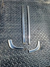 1984-1988 Toyota Pickup 4runner Oem Windshield Chrome Trim Sides Corners 1984-1988 Toyota Pickup 4runner Oem Windshield Chrome Trim Sides Corners