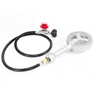 #ad Gas One High Pressure Cast Iron Burner Head Regulator amp; Hose Cast Iron $41.37