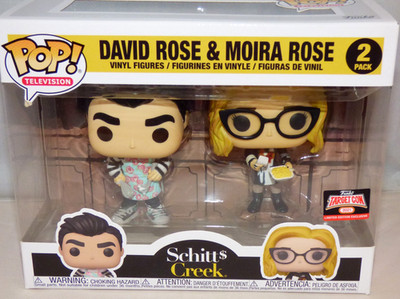 Funko Pop! Vinyl Figure - TV 2-Pack - David & Moira Rose - 2021 Target Exclusive