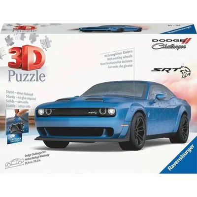 Ravensburger 3D Puzzle Dodge Challenger SRT Hellcat Redeye Großraumauto Alter 10+