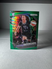2025 Panini Prizm WNBA Kaitlyn Chen #100 Green Prizm RC Golden State Valkyries