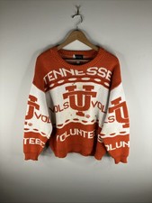 Vintage Tennessee Volunteers Sweater AOP Coogi Style Rare Adult Medium A71