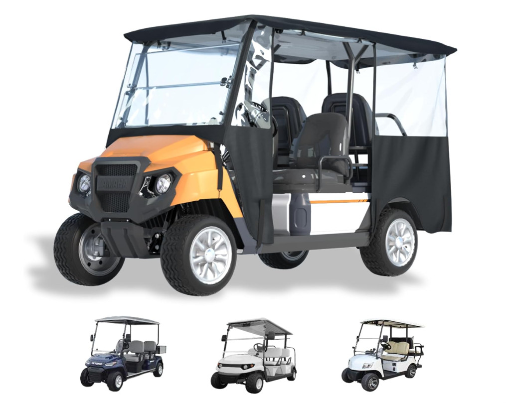 Golf Cart Enclosure 4 Passenger for Club Car Tempo Onward Ex