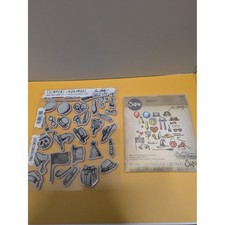 Tim Holtz Stampers Anonymous Crazy Things Stamps and Embossing Dies