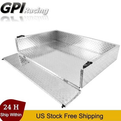 Golf Cart Box Aluminum Utility Bed Cargo Box For E-Z-GO, Yamaha, Club Car