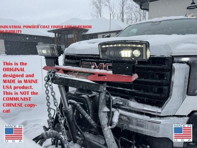Headlight 3'' RISER SPACER KIT for WESTERN WIDEOUT XL Snowplow (powdercoated)