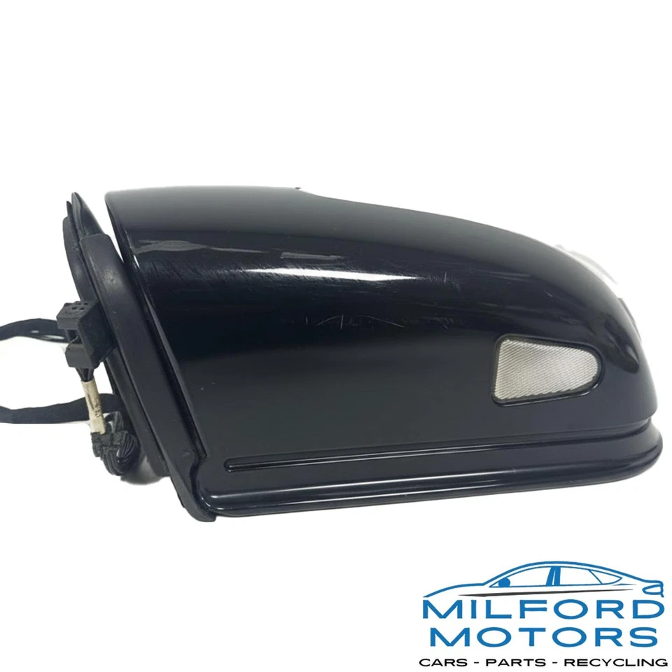 Espejo retrovisor lateral del conductor negro plegable eléctrico para Mercedes-Benz Clase E 2003-2006 3,2 L Foto 3 de 4