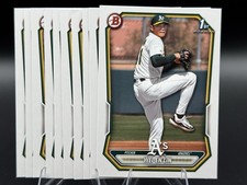 Lot (10x) WEI-EN LIN 2026 Bowman Baseball ALL 1st Bowman base paper cards