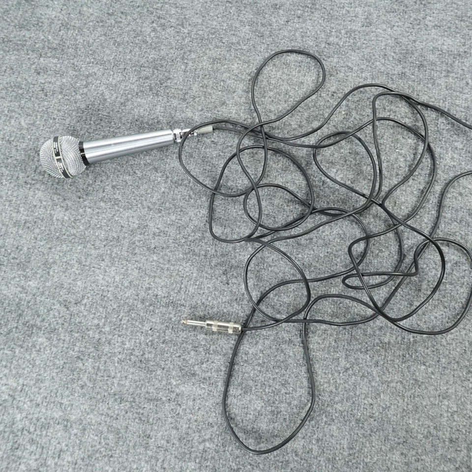 Vintage Shure Microphone PE 585 Unisphere A Dynamic W/ 18' Cable ¼ Jack USA 🔥🔥 - Image 2 of 4