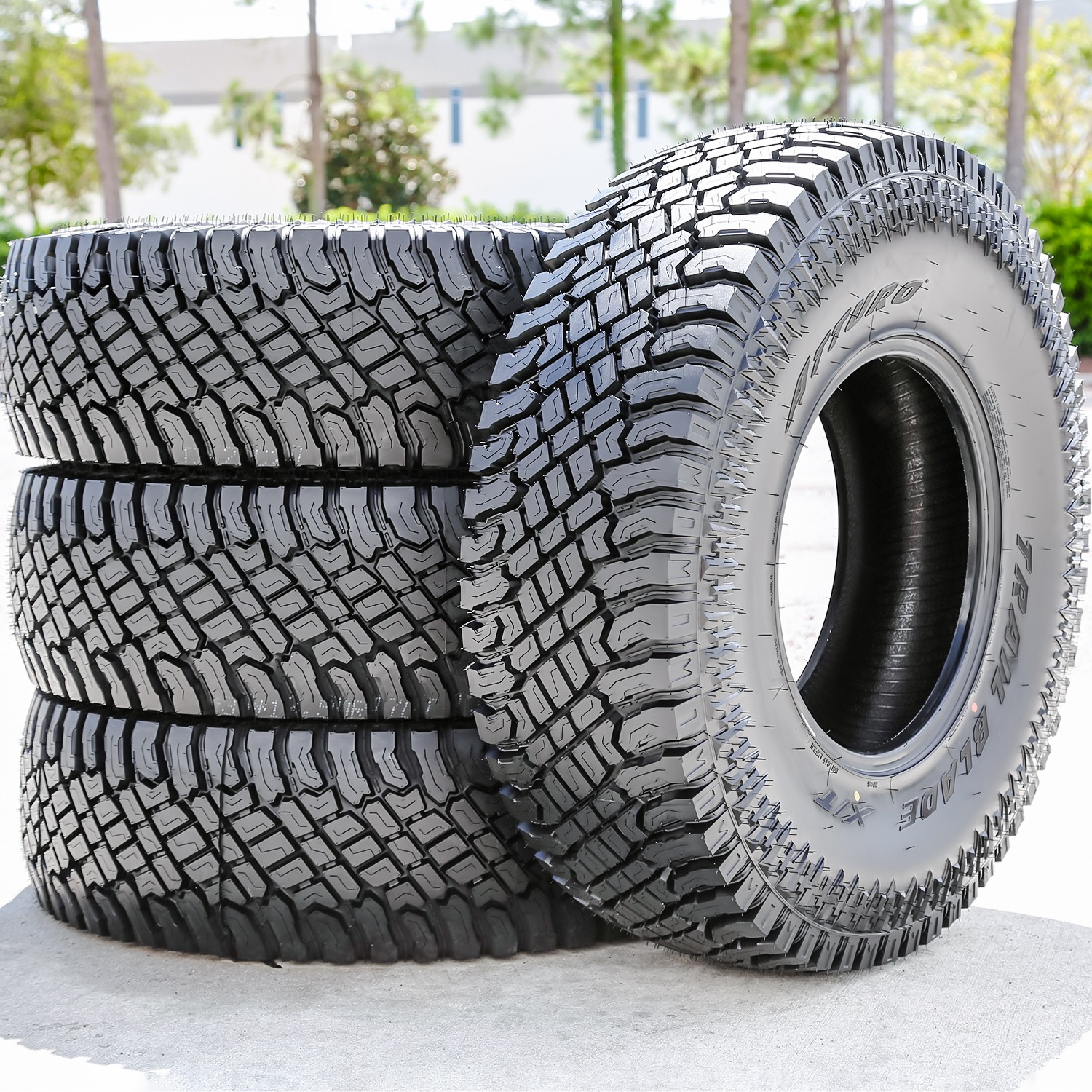 Set Of 4 Atturo AZ600 All-Season Tires - 235/60R17 102H For Trucks & SUVs