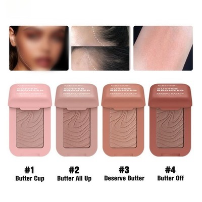 Glatte Textur Butter Bronze Kontur Creme Langanhalten Gesicht Formen Make-up