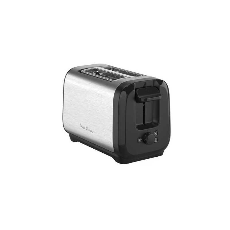 Grille-pain Moulinex Subito inox pour les petits-déjeuners en famille