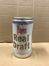 Vintage Piels Real Draft Empty Pull Top Beer Can