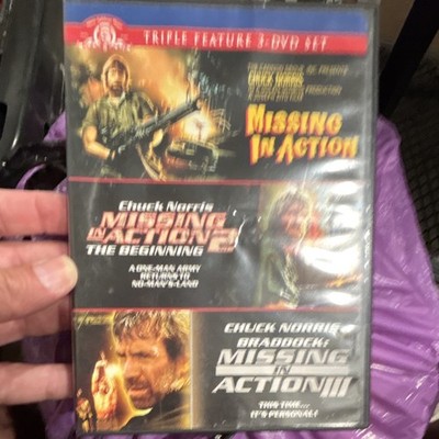 Chuck Norris Missing in Action Triple Feature DVD 3-Movie Set