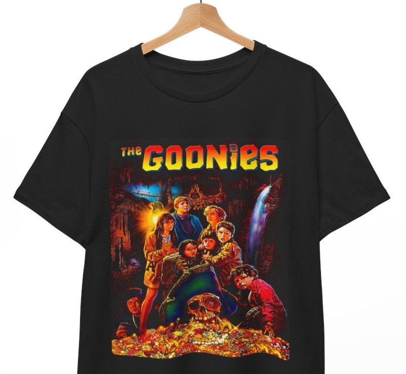 The Goonies T-Shirt Vintage 80s Movie Adventure Comedy Unisex Tee