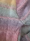NWT Girl XL Neon Pink Rainbow BY ZOE Heart Lightweight SWEATER Pullover — photo 5