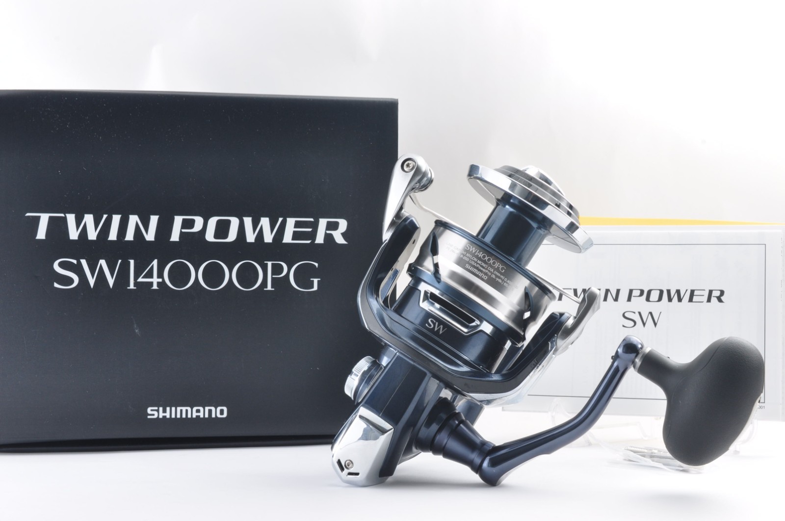Shimano 21 Twin Power SW 14000PG Spinning Reel Ship from Japan