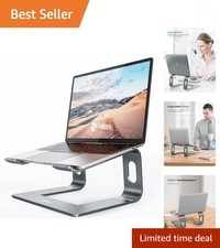 Fully Aluminum Detachable Laptop Stand, Ergonomic Ventilated Cooling Laptop H...